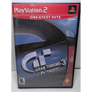 Gran‎ Turismo 3 A-spec (PlayStation 2 PS2)  - CIB w/ Manual & Registration Card